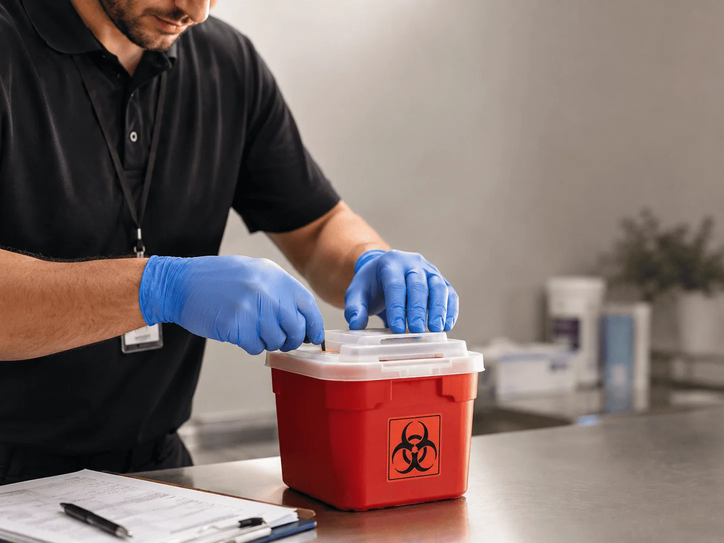 Why choose Sharps Waste Disposal in Reydell, AR